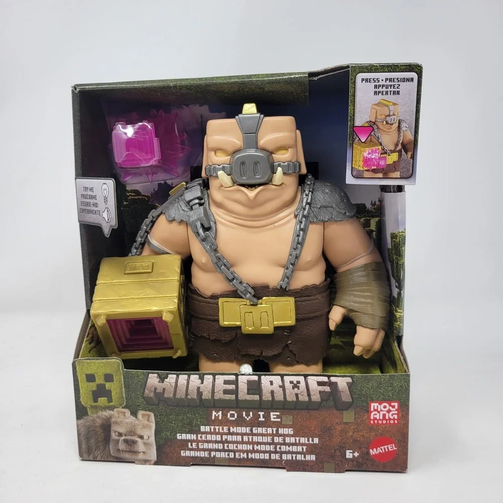 A Minecraft Movie Battle Mode Great Hog Figure Mattel